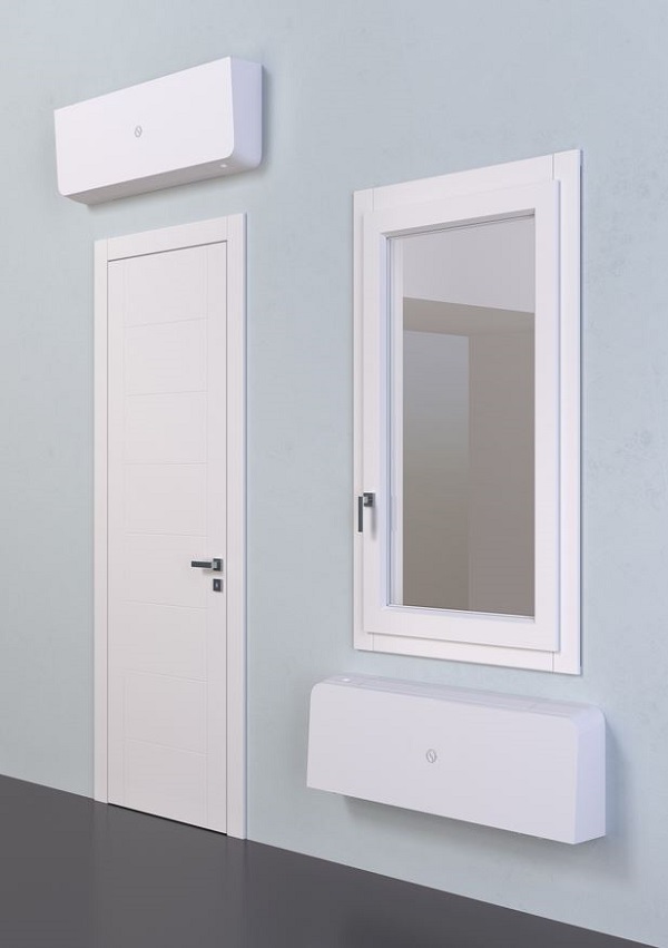 Стенен вентилаторен конвектор SLW 400 инвертор (с 3-пътен вентил)