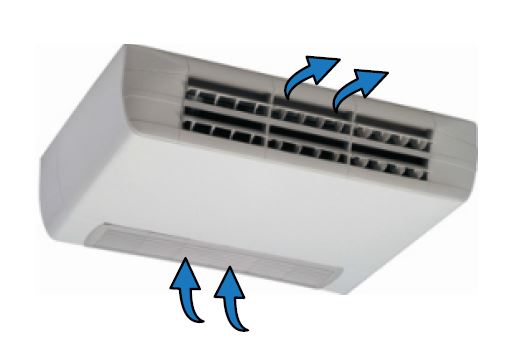 Вентилаторен конвектор за открит монтаж с долно засмукване FX – HB 830