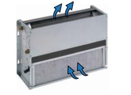 Вентилаторен конвектор за скрит монтаж с челно засмукване FX – CB 330