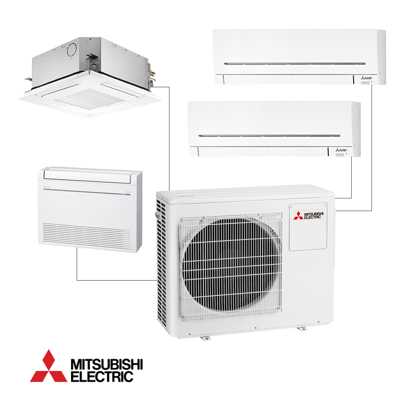 Външно тяло на мултисплит система Mitsubishi Electric MXZ-4F72VF