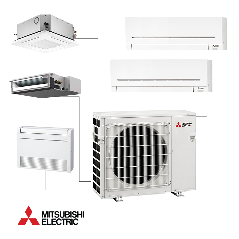 Външно тяло на мултисплит система Mitsubishi Electric MXZ-5F102VF